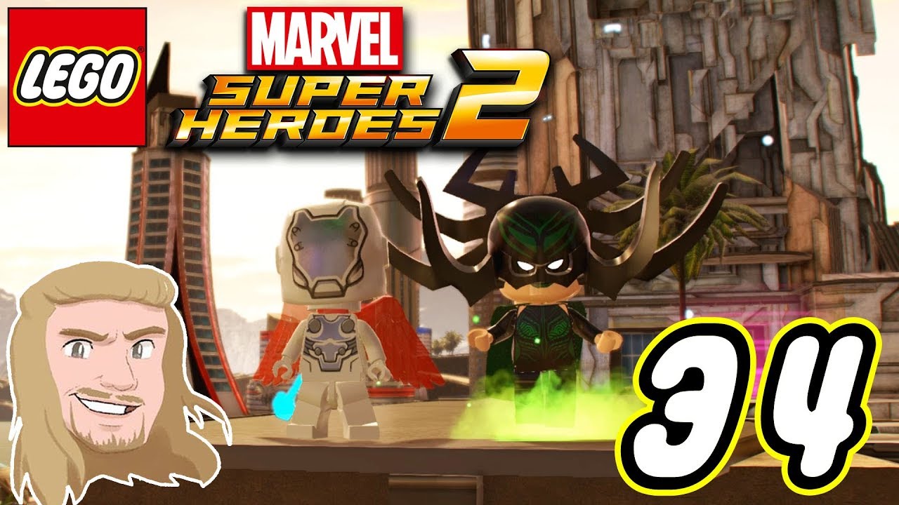 Stora Huvuden och Boss Fight | LEGO Marvel Super Heroes 2 | del 34