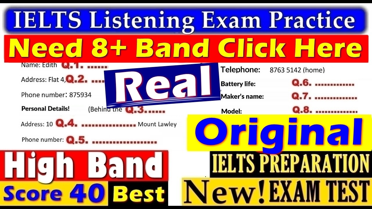IELTS LISTENING PRACTICE TEST 2026 WITH ANSWERS | 09.02.2026