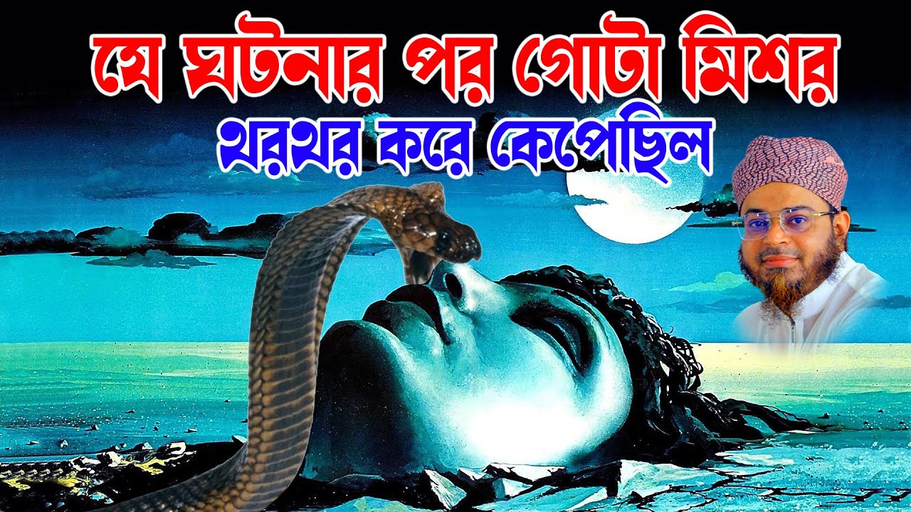 Mufti Nasir Uddin Ansari । মুফতি নাসির উদ্দিন আনসারী । যে ঘটনার পর গোটা মিশর কেপেছিল | bd waz