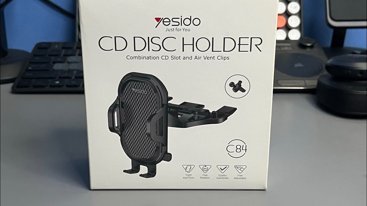 Unboxing Yesido CD DISC HOLDER C84
