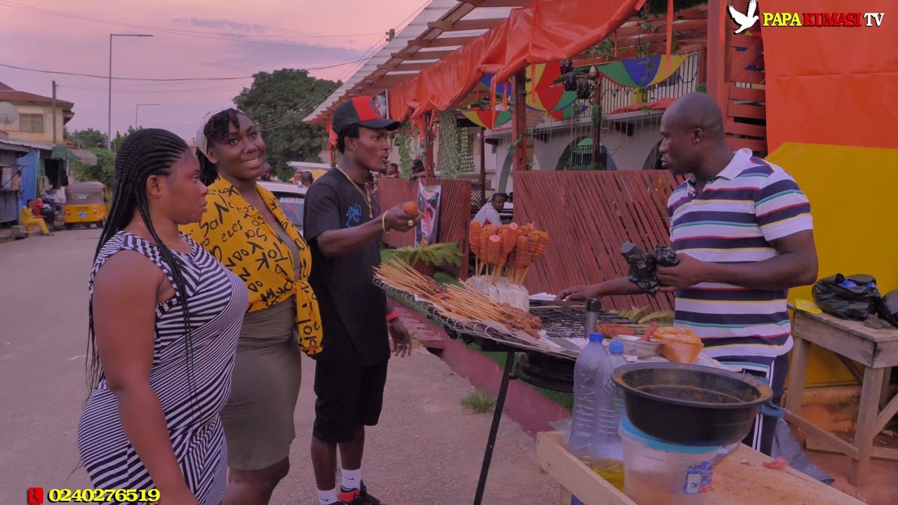 AKABENEZER COMEDY | THE KYINKYINGA SELLER TASTE IT BEFORE YOU BUY IT