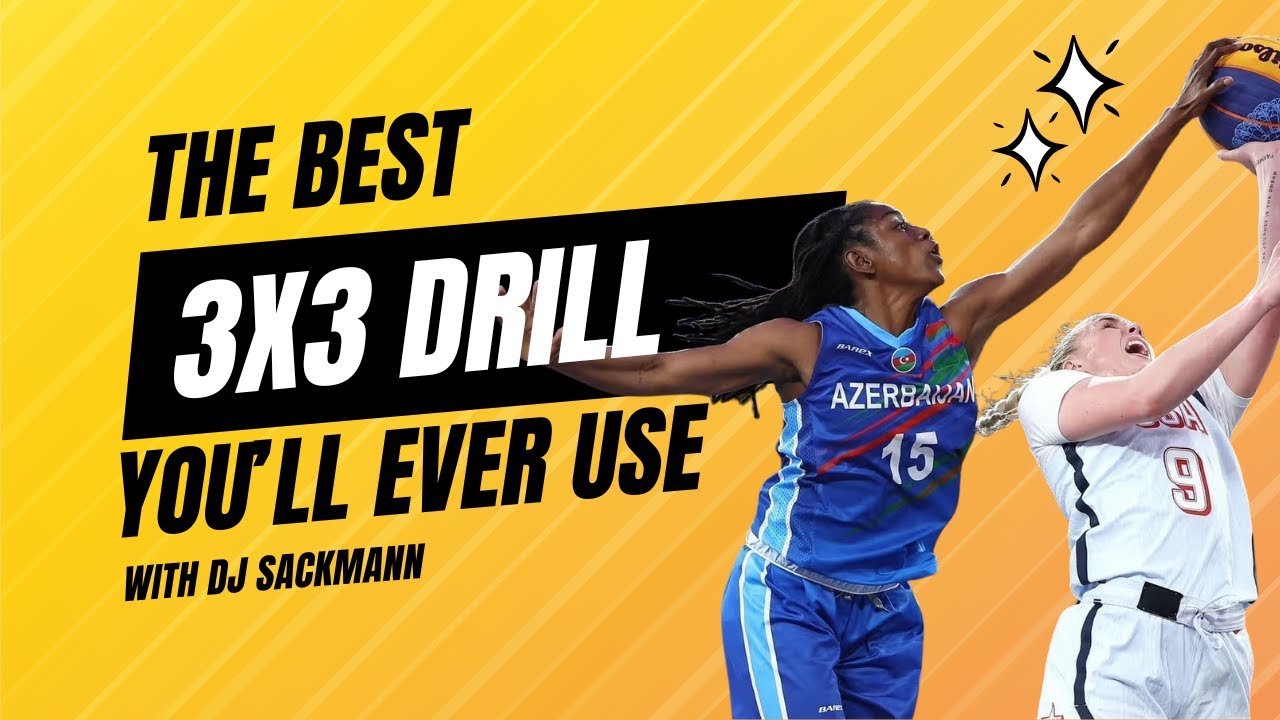 The Best 3x3 Basketball Drill Ever with DJ Sackmann #HoopStudy
