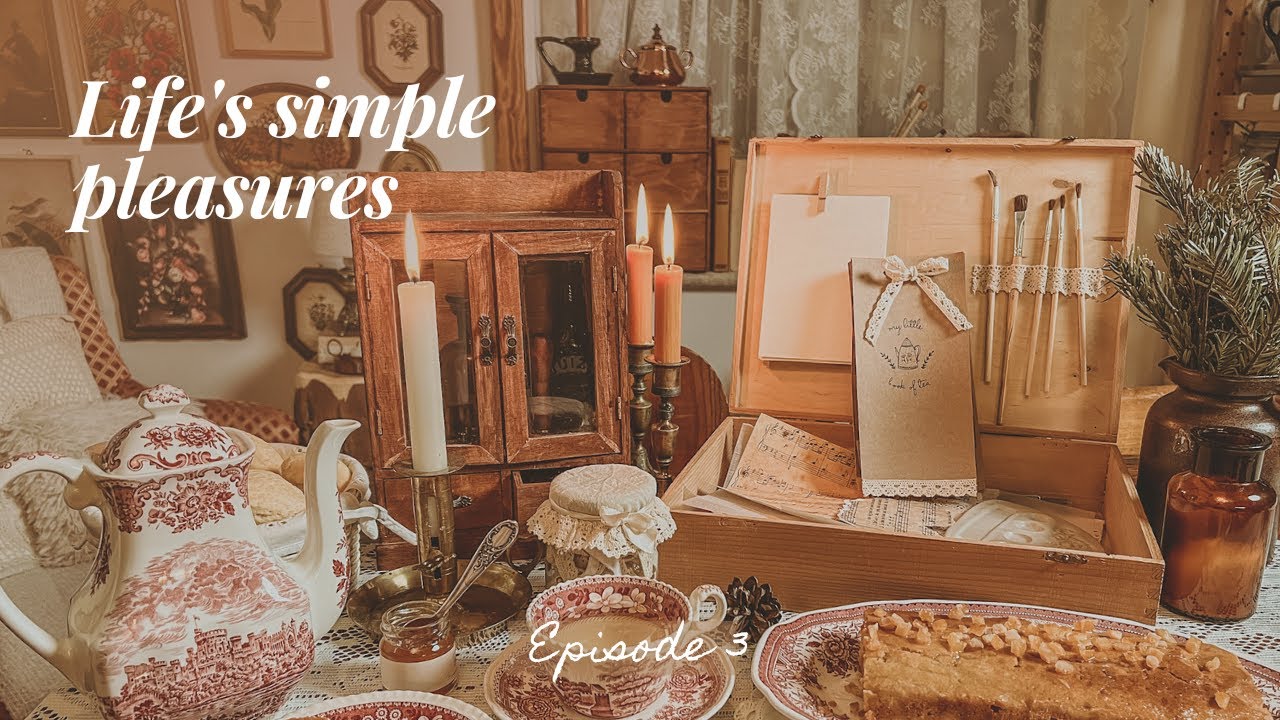 🧺❄️ Cottagecore Winter Hobbies: Life's simple pleasures, home decor and baking | S3E3