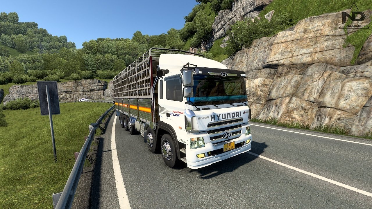 ETS2 Online Việt Nam - Trải Nghiệm Xe Tải Hyundai Trago Chở Hàng Từ Điện Biên về Sơn La