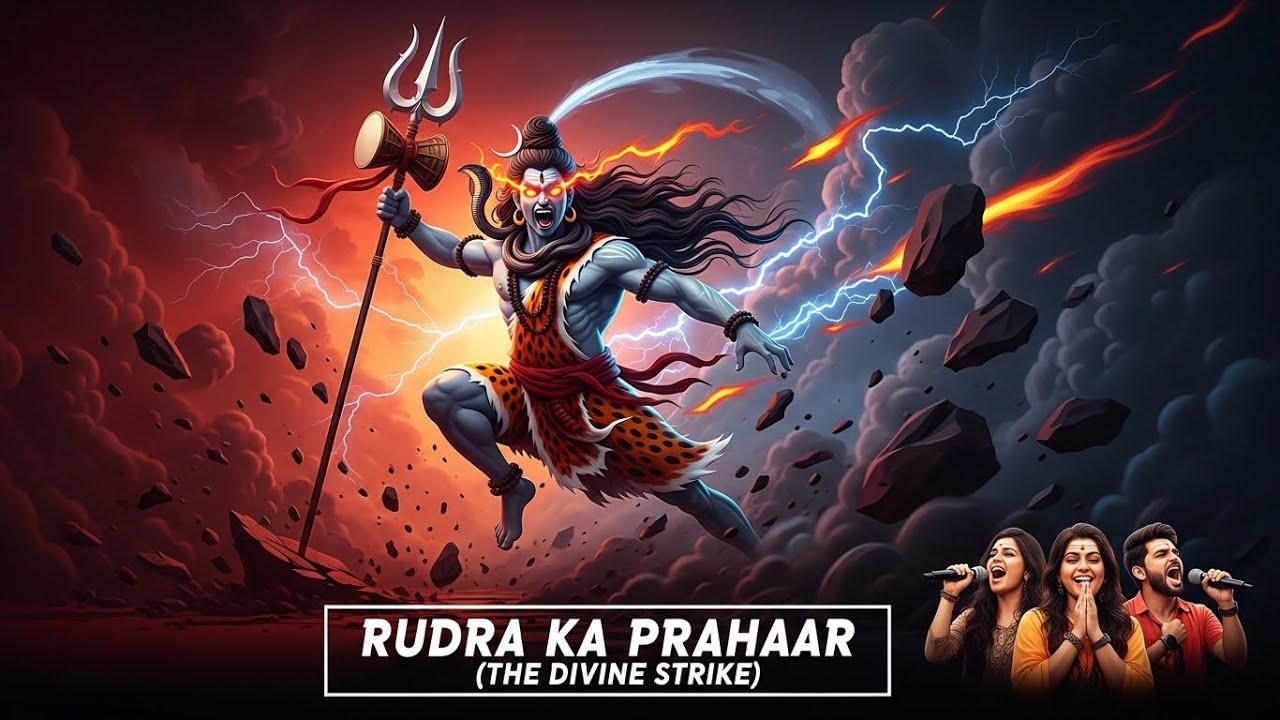 Rudra Ka Prahaar (The Divine Strike) | Aggressive Vedic Trance | Shiva Studio