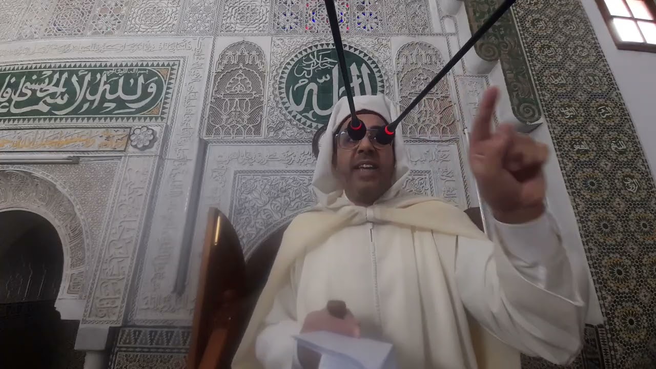    خطبة الجمعة في موضوع: 