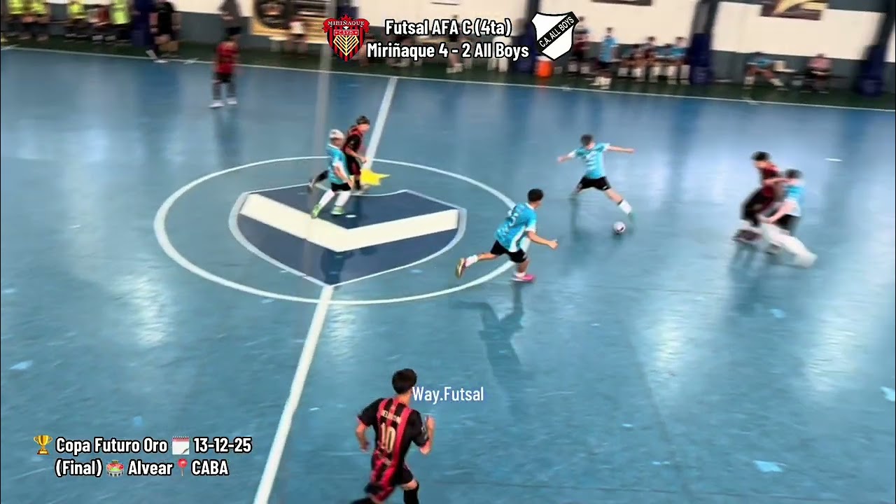 Futsal AFA C | 4ta Copa Futuro Oro 2025 | Miriñaque - All Boys