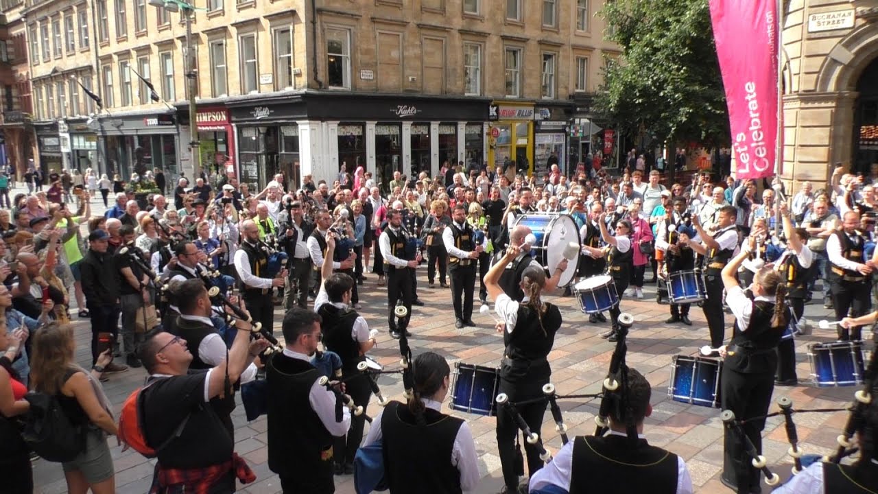 BAGAD BRIEG AT PIPING LIVE 2023 PART 1