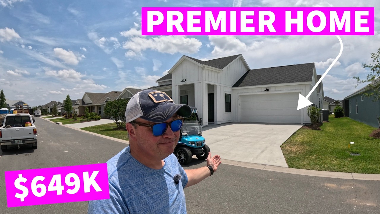 New Homes! Awesome Golf Carts! The Villages Florida 2025 (Waters Edge, Shady Brook & Moultrie Creek)