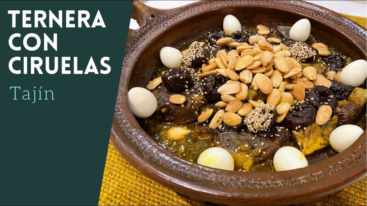 Tajin de ternera con ciruelas | Receta fácil y deliciosa  طاجين لحم بالبرقوق