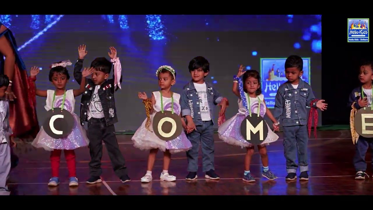Annual day hello kids strikers 2026 welcome dance