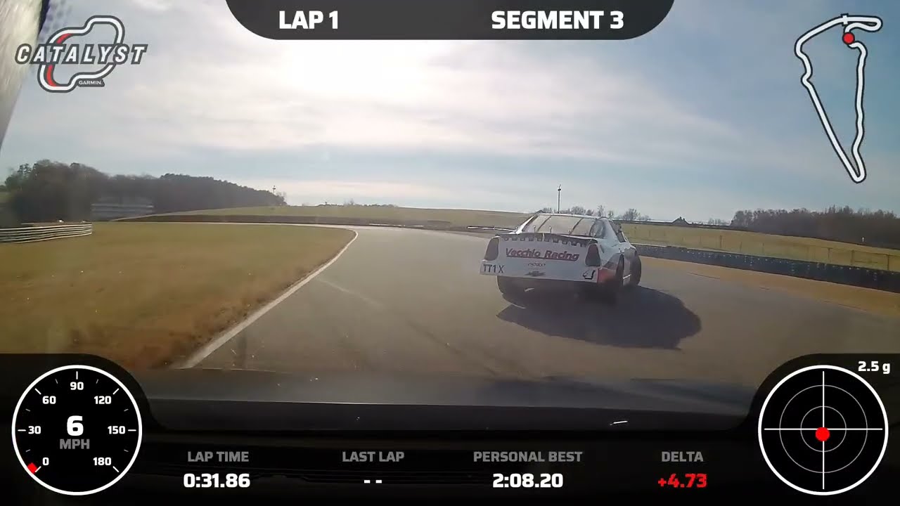 Richard Petty 360 on Nascar Turn at VIR!!