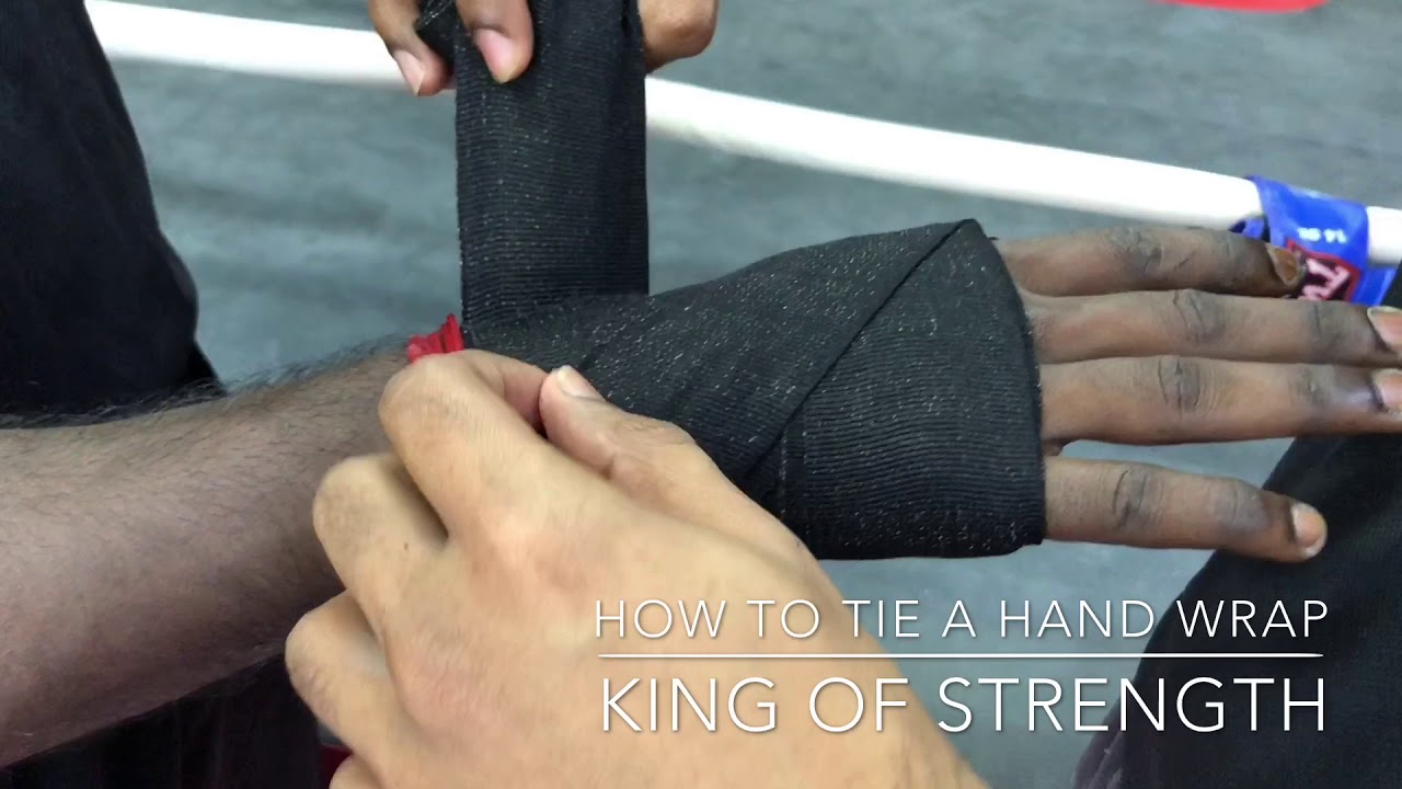 How to tie Hand Wrap for Boxing | Boxing Tutorial