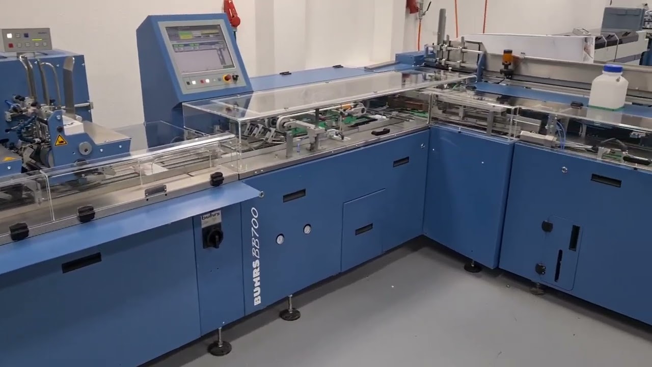 Testing Buhrs ITM BB700 16K envelope inserter mailing system UMS