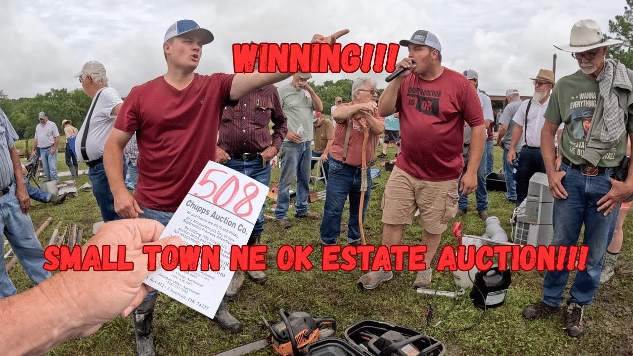 Another Adair Oklahoma Farm Estate Auction! So Many Great Deals!!!