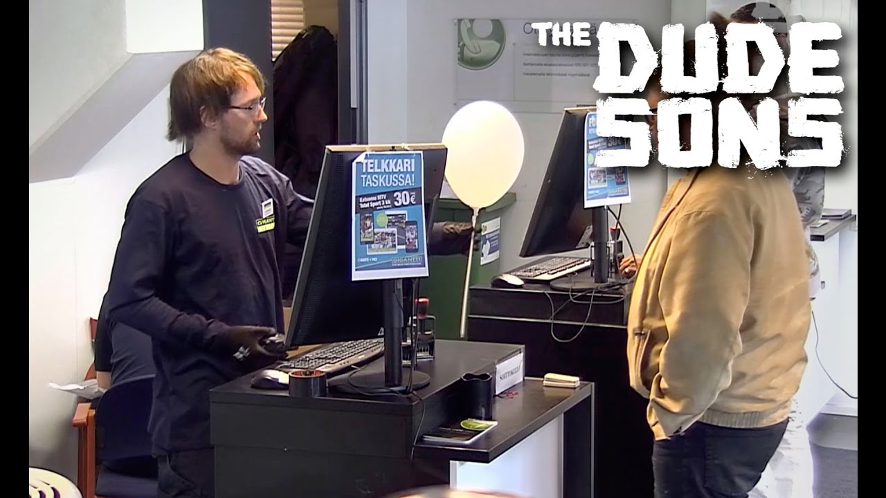 Worst Sales Clerks Ever At Electronics Store Prank! - The Dudesons
