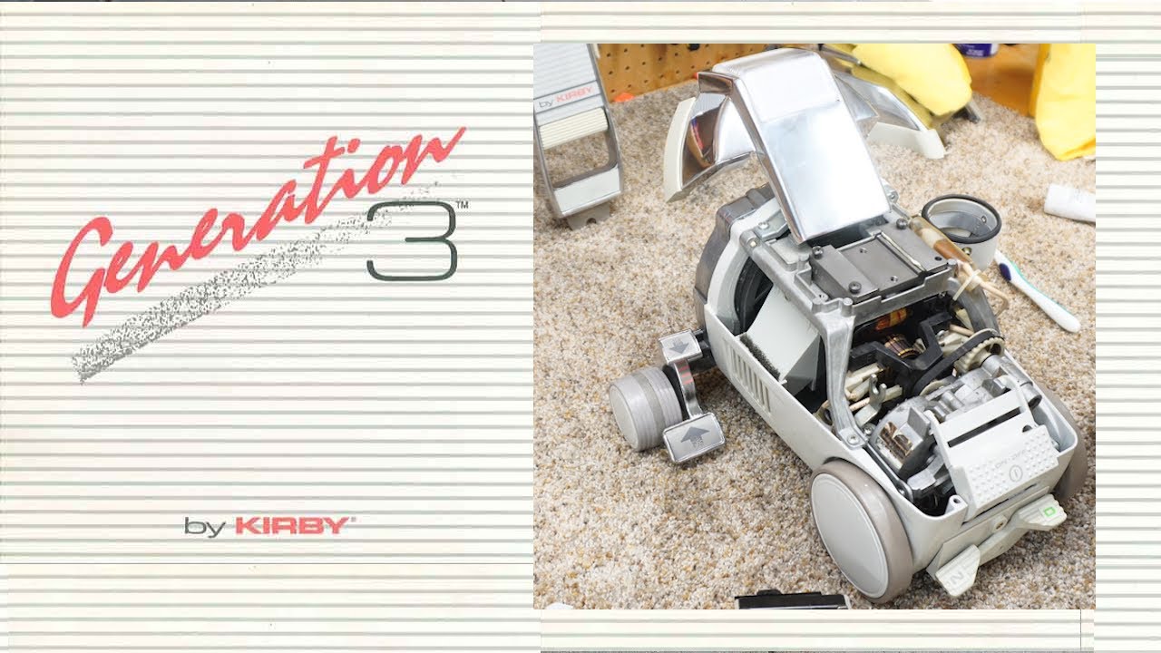Kirby Generation 3 Restoration Of An American Classic Vacuum - Part 3
