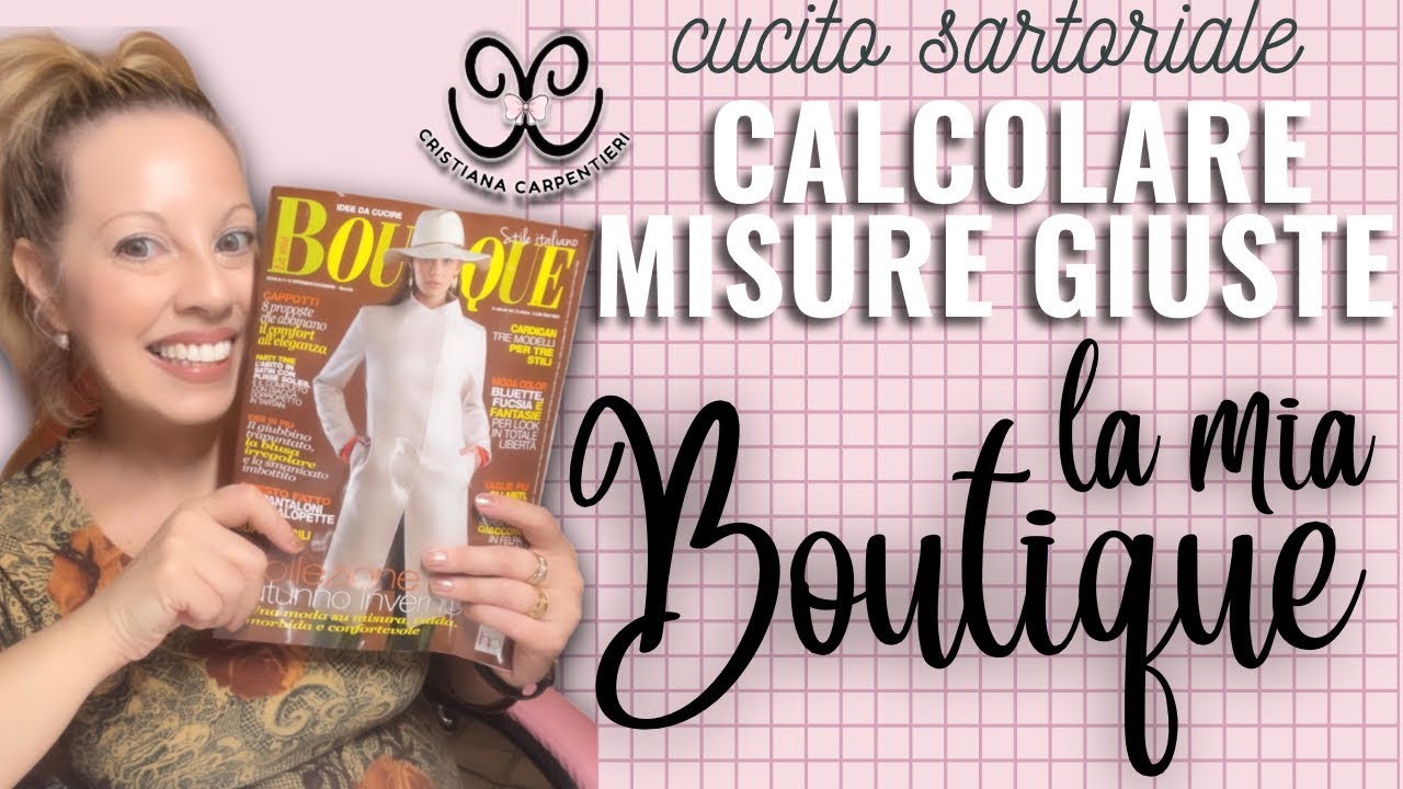 CALCOLARE MISURE La Mia BOUTIQUE @cri.carpent
