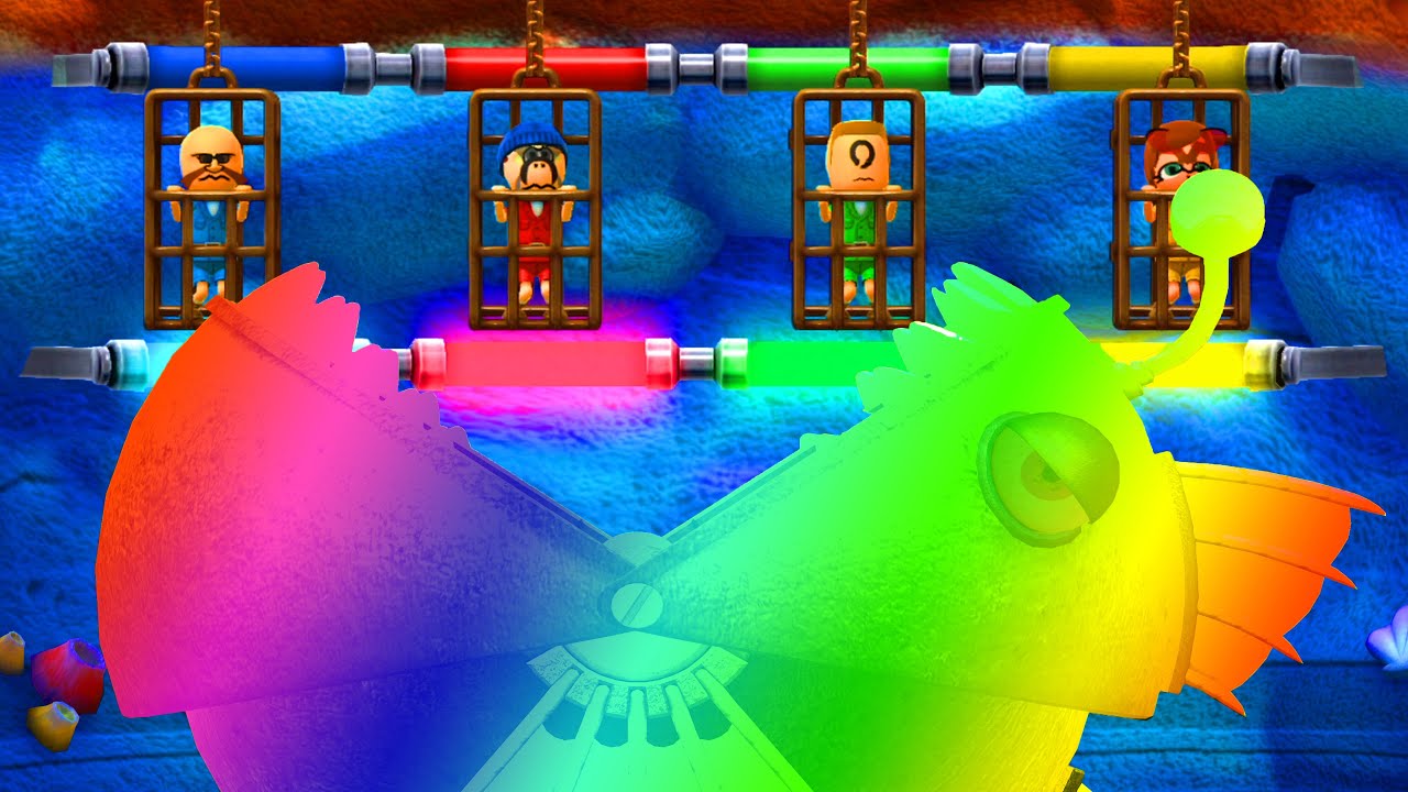 Wii Party U Minigames Dojo Domination Dr.Eggman Gameplay ( Master Difficulty ) #games #minhpartyu