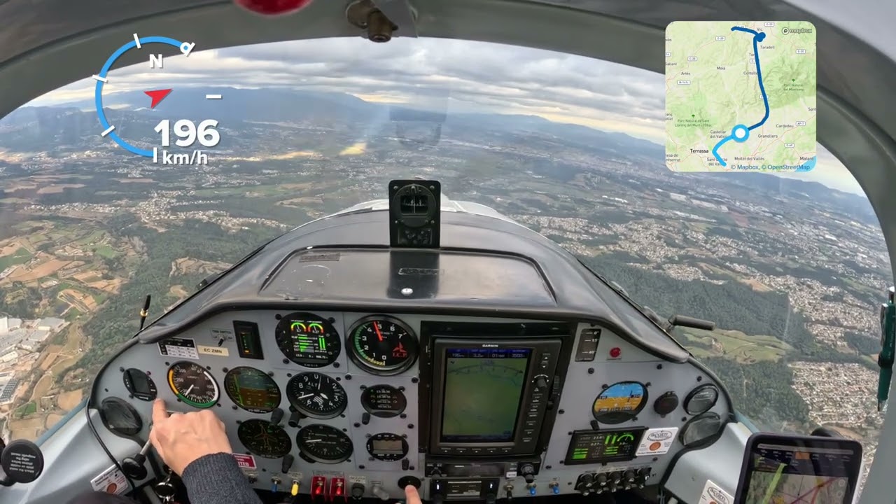 From Sabadell to Vic Tecnam p2002