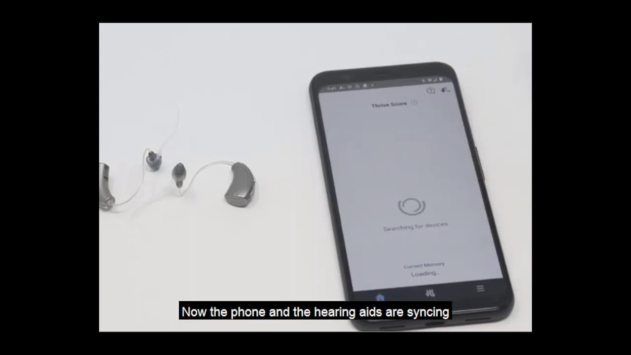 Thrive App - Pairing replaceable battery hearing aids to an Android phone