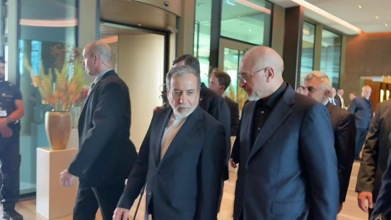 Iran's FM Abbas&nbsp;Araghchi and chief negotiator Ghalibaf in Switzerland for US talks | AFP