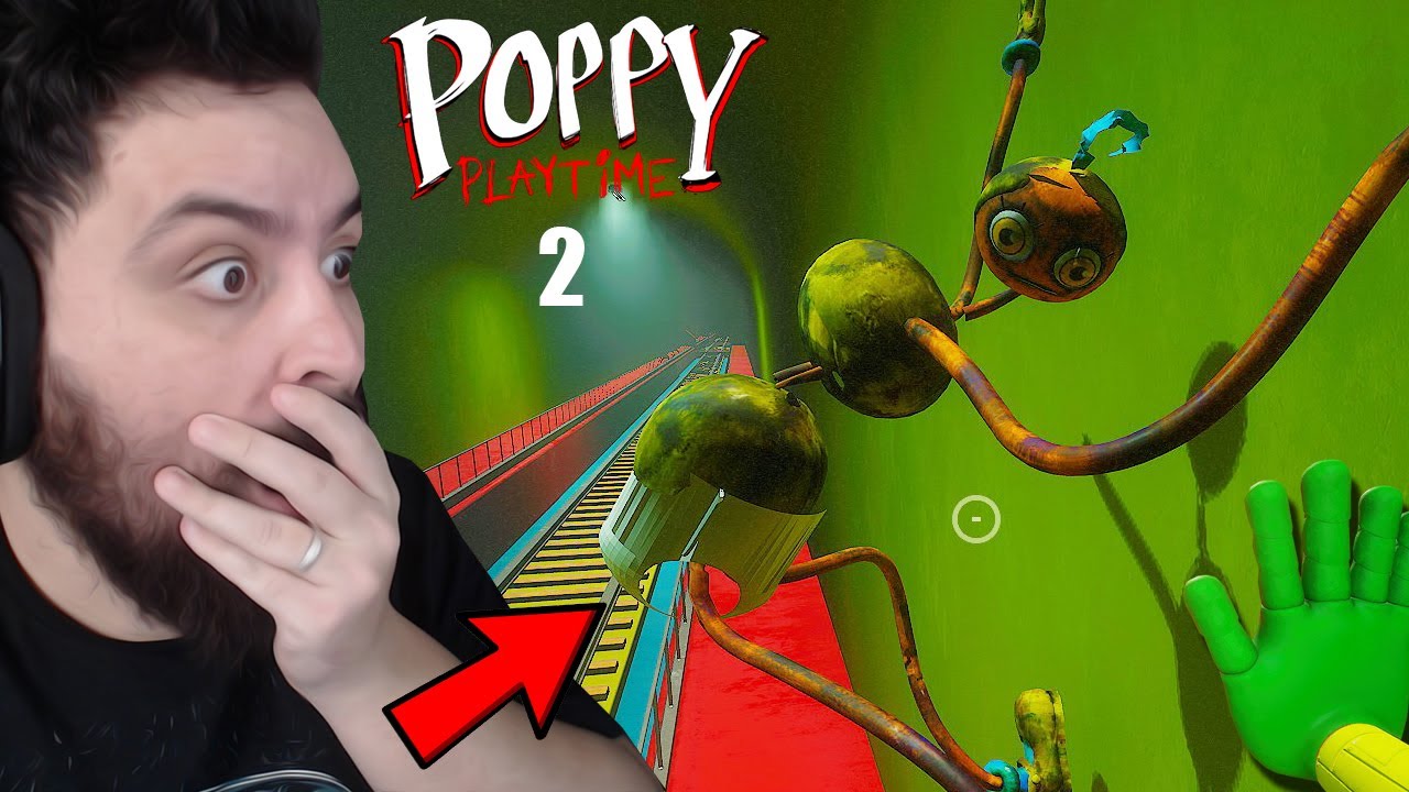 ACHEI O BABY LONG LEGS INDO NA CRECHE *CRIATURA CAPITULO 3* - INCRÍVEL! - Poppy Playtime CAPITULO 2