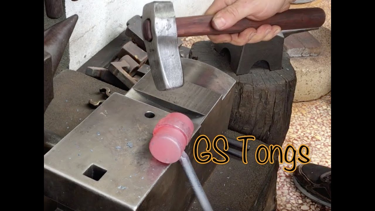 Forging a Stubby, Handled Flatter / Set Hammer