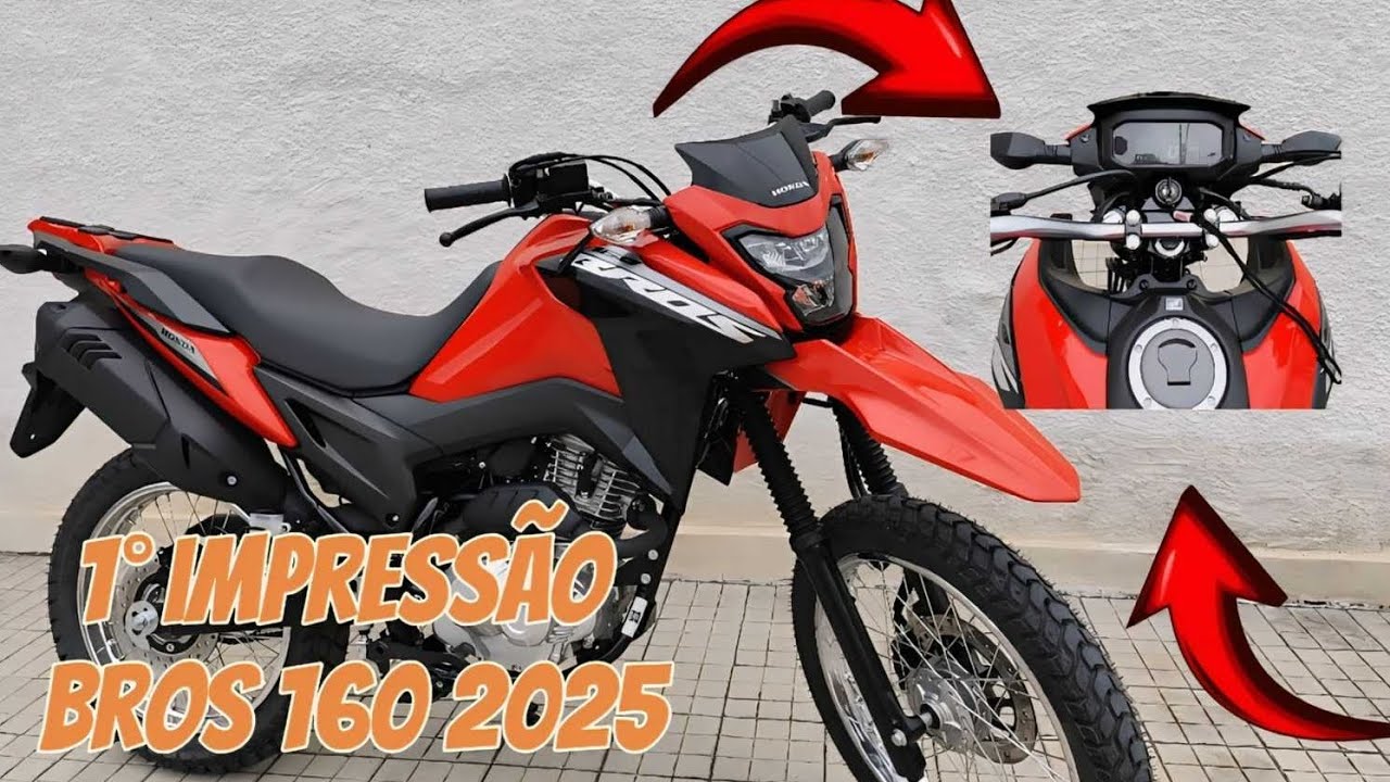 1&deg; Impress&atilde;o Bros 160 2025, assistam antes de comprar !