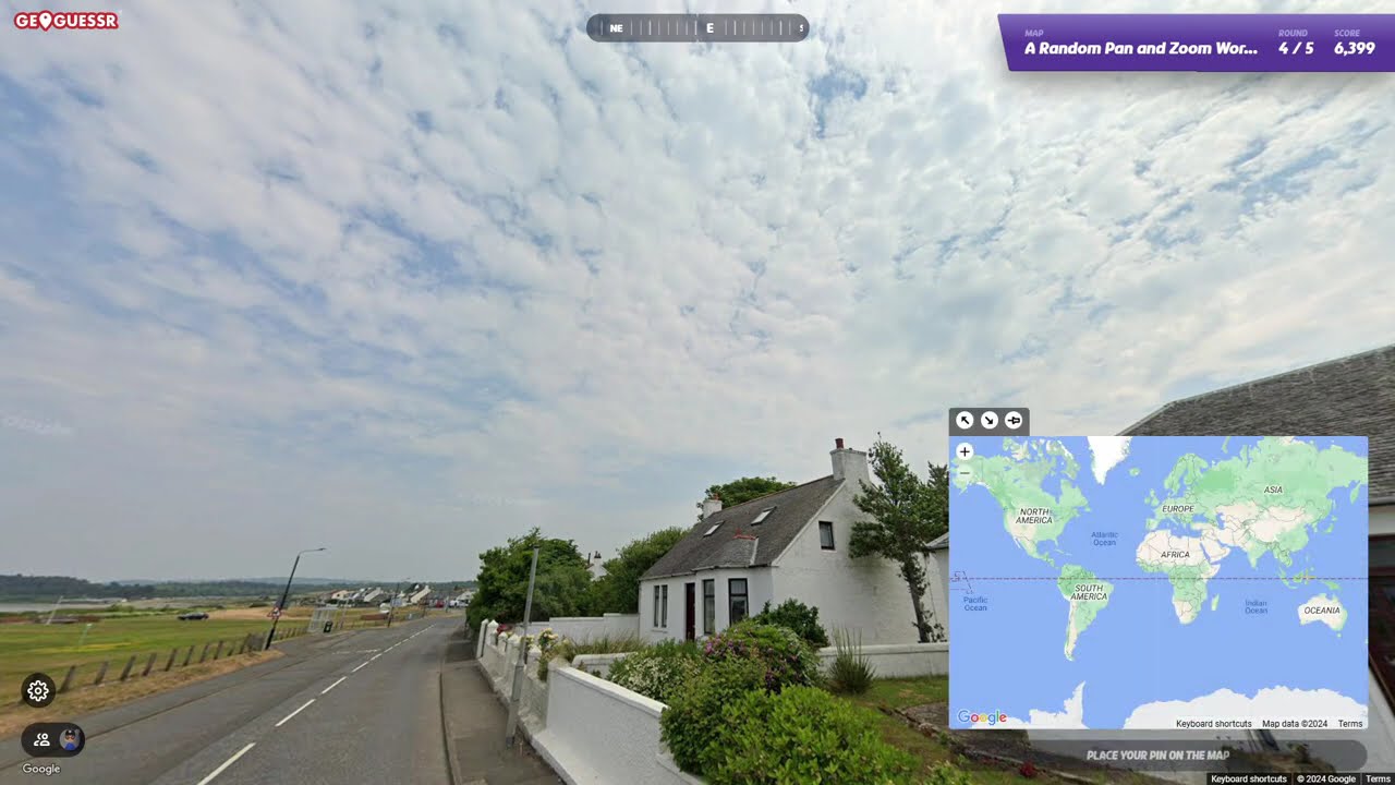 Geoguessr but the I'm fully zoomed into a random part of the image