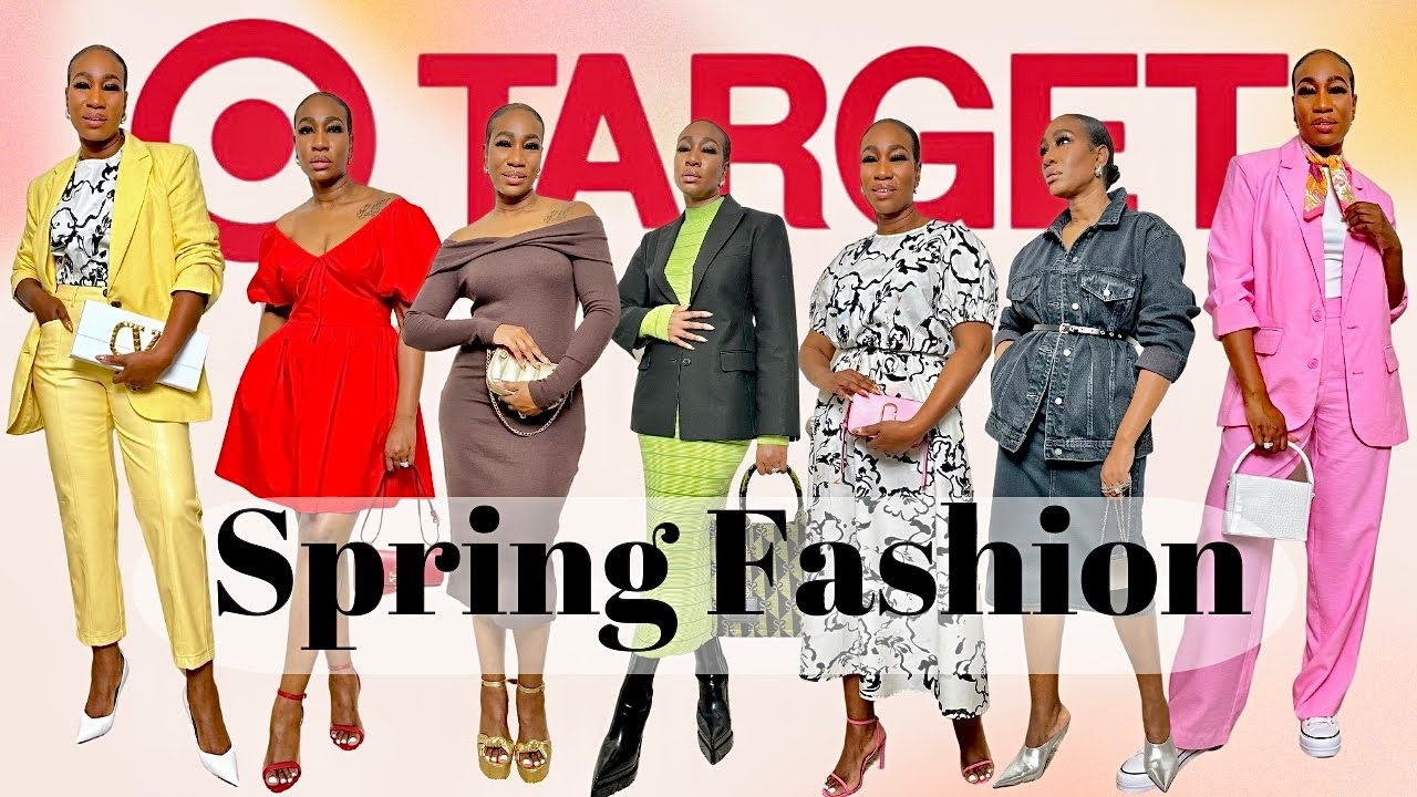 TARGET SPRING FASHION 2024 | Affordable Spring Styles | Kerry Spence
