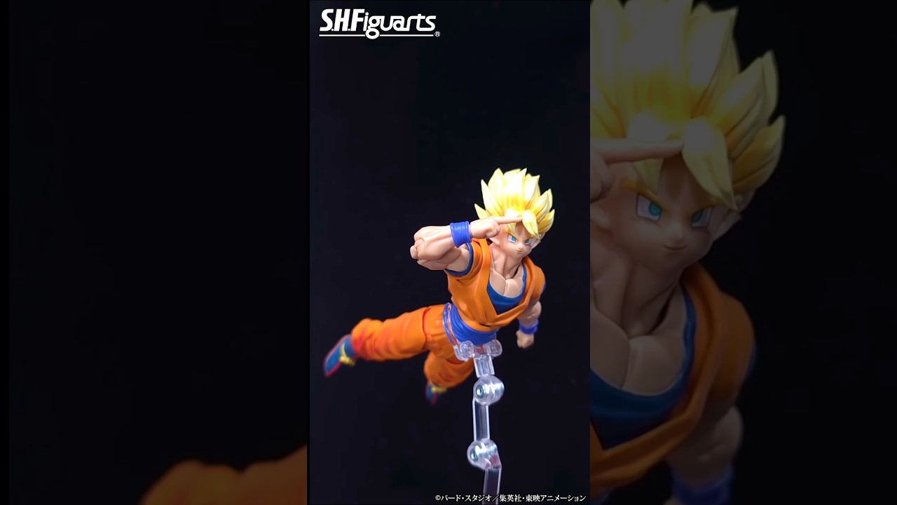 S.H.Figuarts SUPER SAIYAN SON GOKU -THE GAMES BEGIN- #shfiguarts#dragonballz#goku #supersaiyan#anime