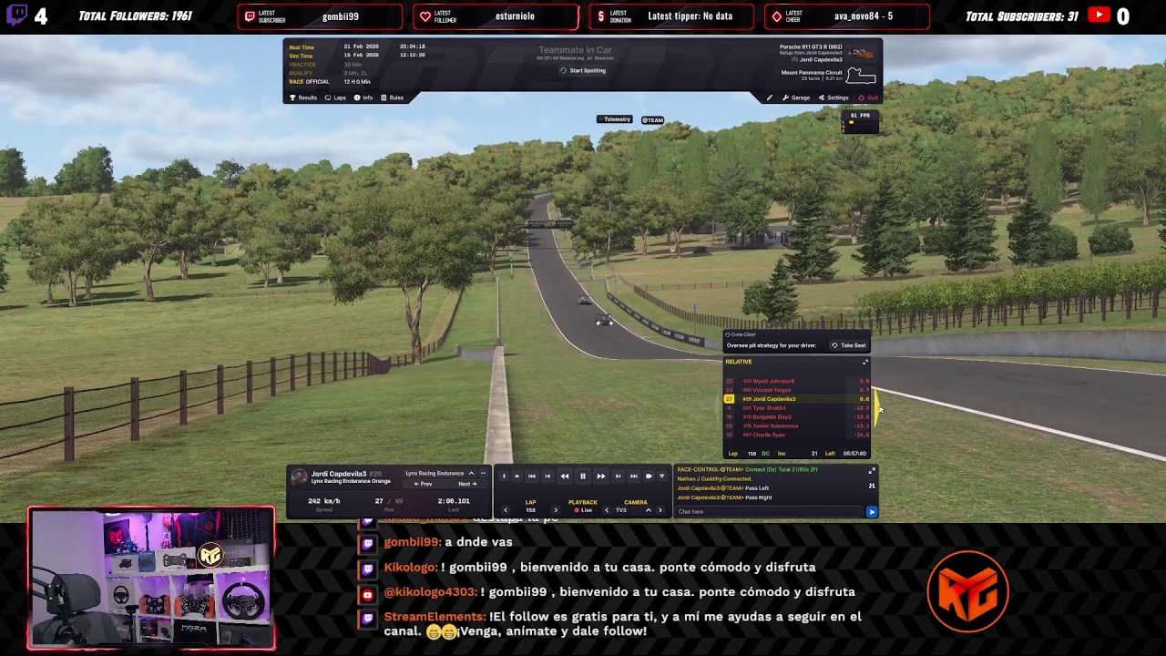 BATHURST 12 HORAS🏆CAPI, JESUS Y KIKOLOGO 🏆2ª OPORTUNIDAD ☠️ MORIREMOS ? 💥🚑 MOUNT PANORAMA 🏁