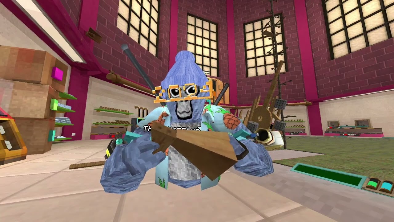 How To Make A Basic Drum Gun In Monkey Blocks.