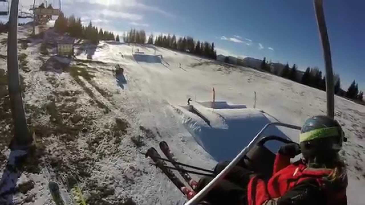 Sunny ski day in Folgaria - [GoPro Hero]