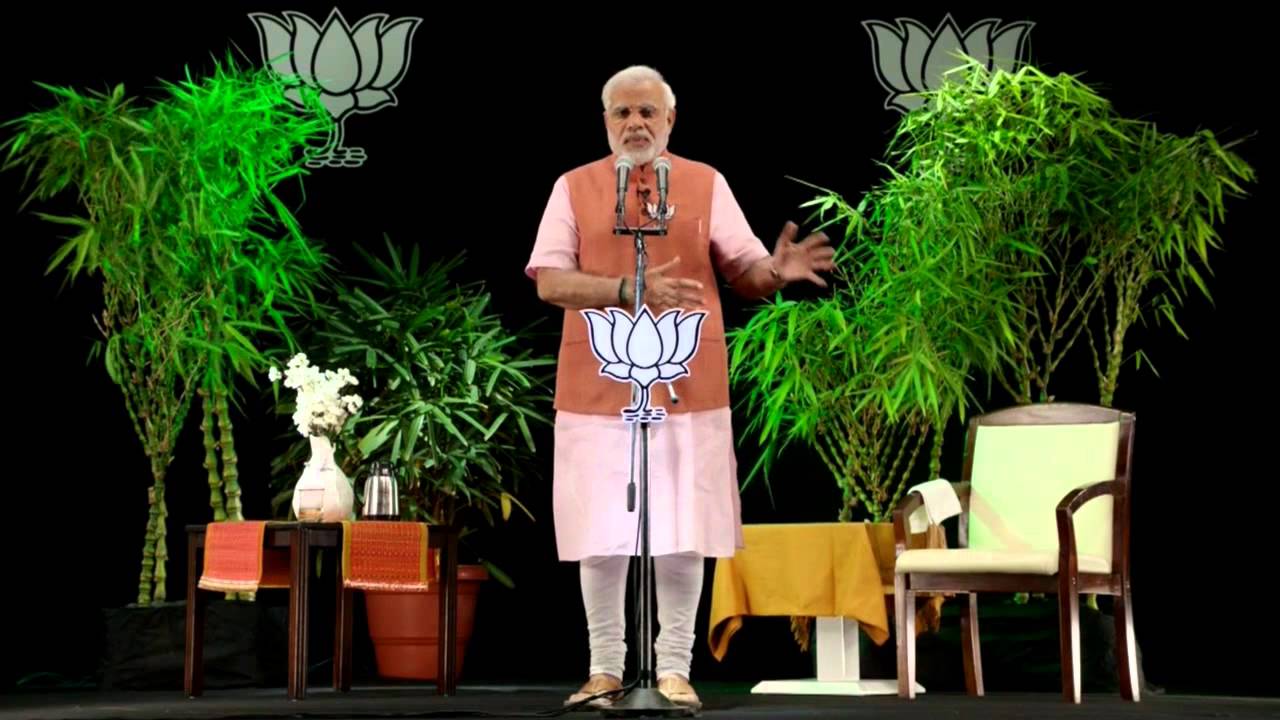 Shri Narendra Modi addressing 