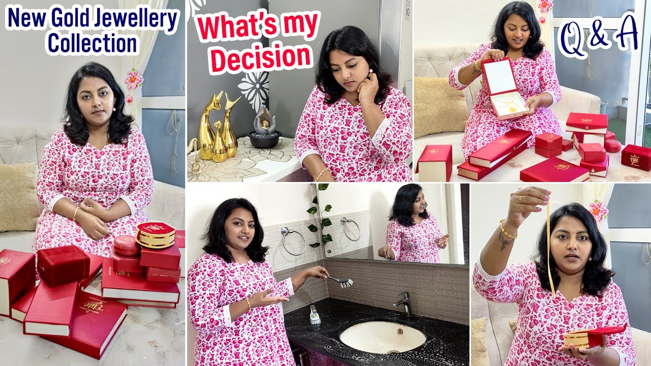 My New Gold Jewellery Collections | Selling our Home or Gold Jewellery? Thanks for your Suggestions