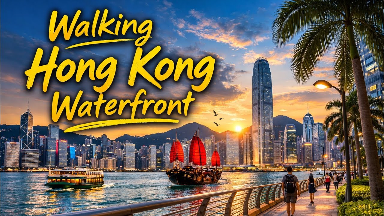 A morning walk from the Harbour Grand Hotel, Kowloon, to Tsim Sha Tsui