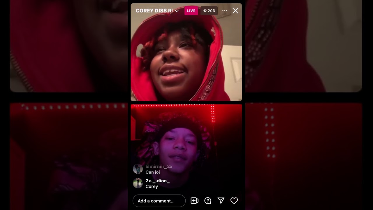 RUCREW COREY EXPLAINS BEEF WITH RUNIK, MYA , NYLA  WHOLE LIVE