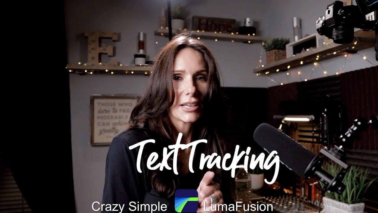 Text Tracking In LumaFusion