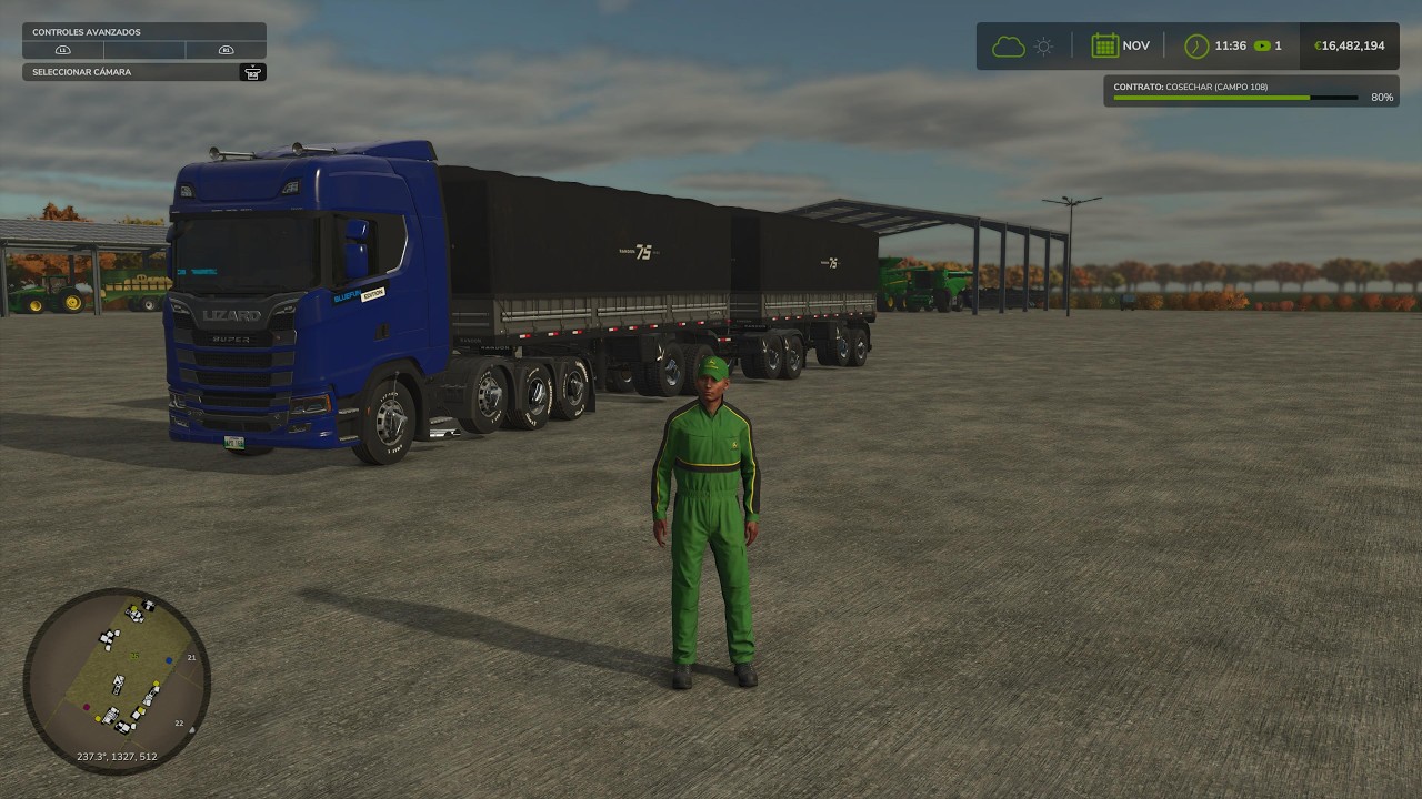 VENDEMOS EL GIRASOL/ FS25 #farmingsimulator25 #farmingsimulator #camion
