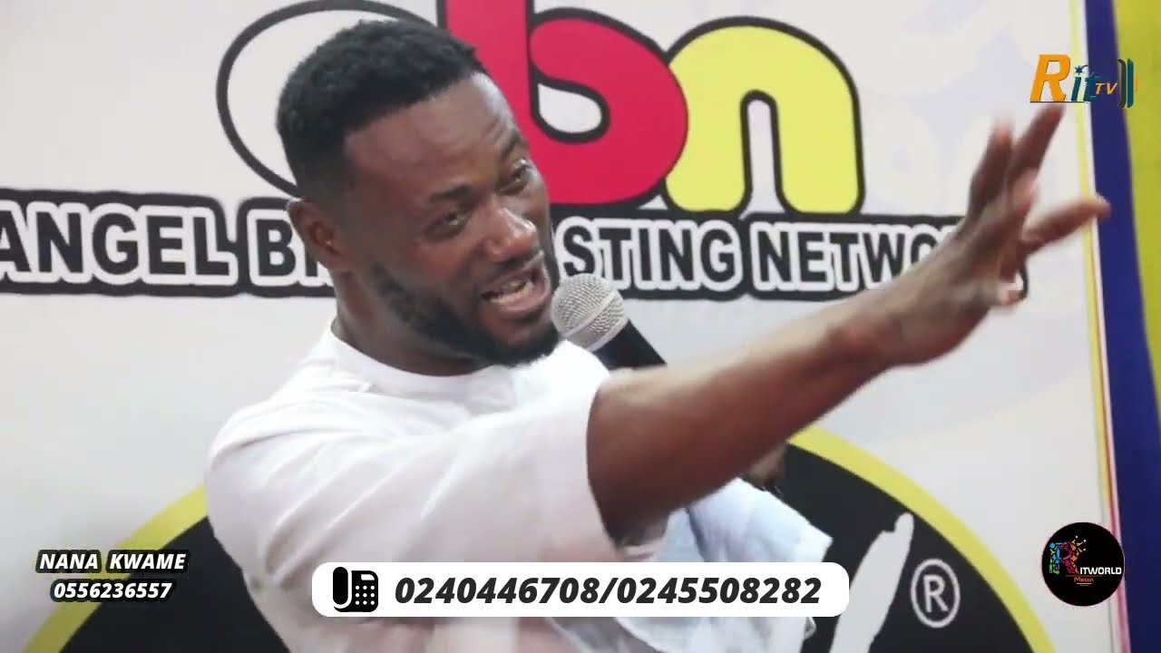 WOW! POWERFUL WORSHIP MINISTRATION BY MIN. NANA KWAME (ONE MAN) ON ANGEL LIVE WORSHIP. GIFTED