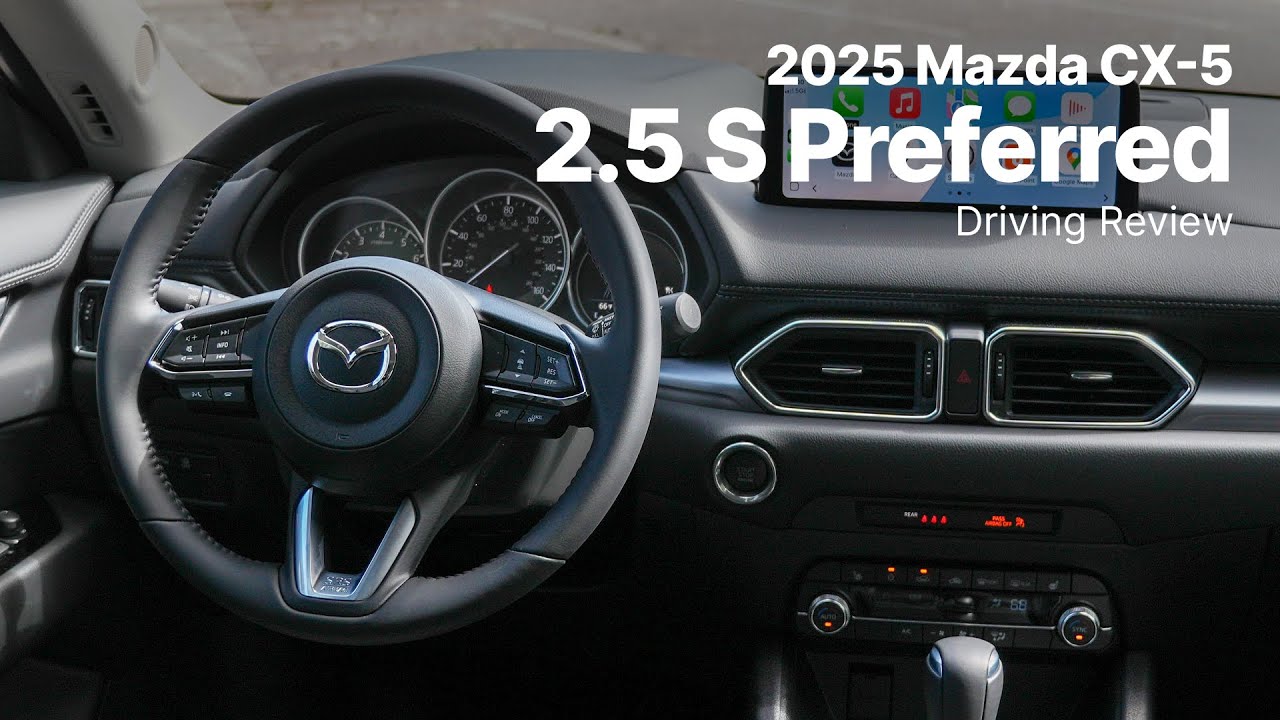 Mazda CX-5 2025 года | Предпочтение отдаётся 2.5 S | Обзор вождения