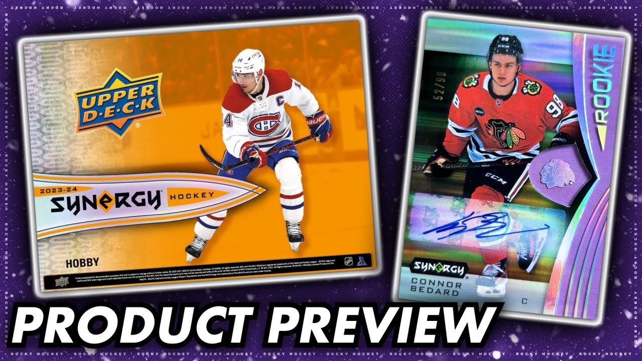 2023-24 Upper Deck Synergy - Hockey Card Preview