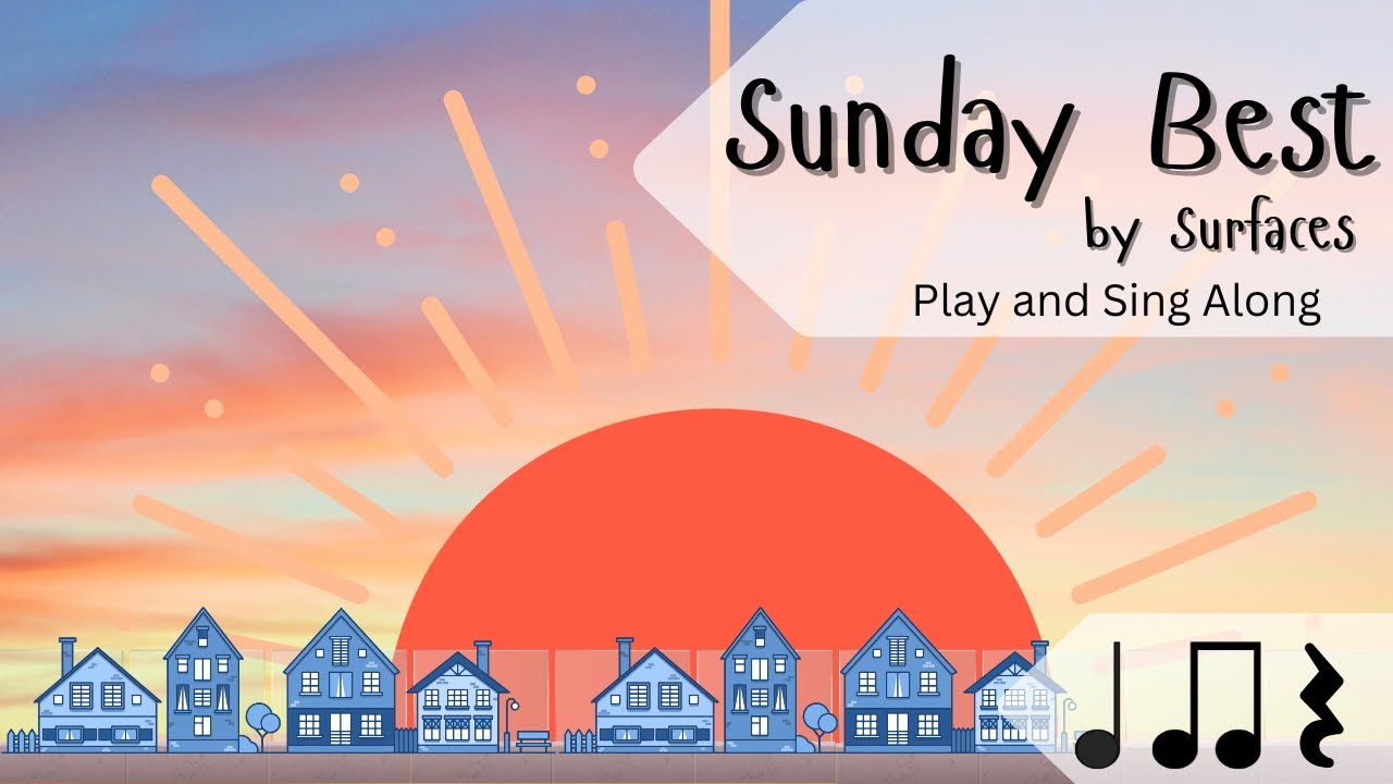 Sunday Best:: Rhythm Play Along and Sing Along:: Elementary Music Class