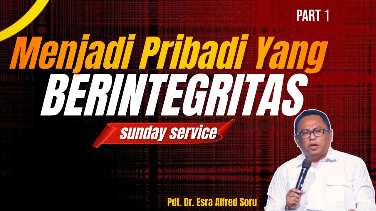 Pdt. Dr. Esra Alfred Soru || 