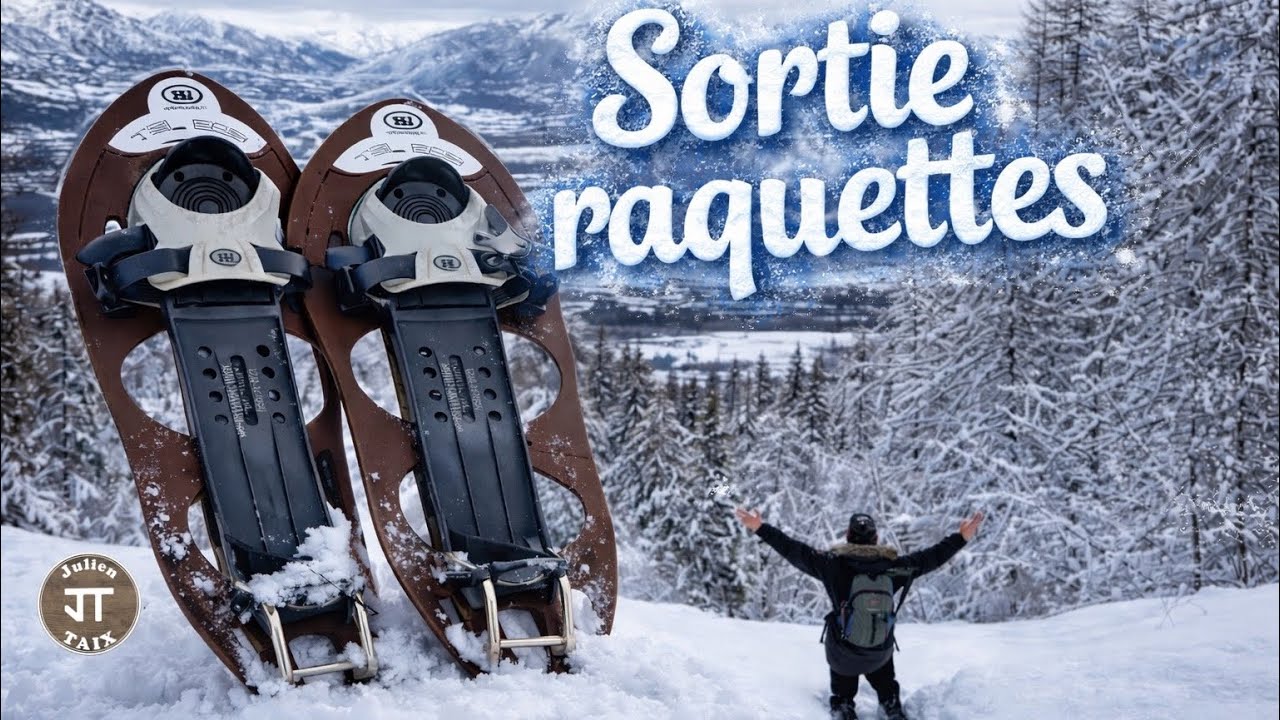 4K Sortie Raquettes en montagne, hors piste et neige à gogo #raquettesaneige #raquettes #neige