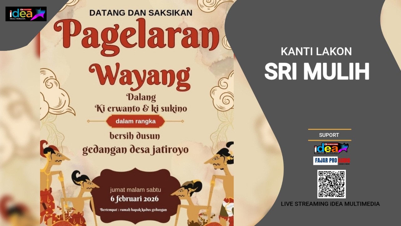 .:: LIVE WAYANG KULIT BERSIH DUSUN GEDANGAN // 6 FEBUARI 2026