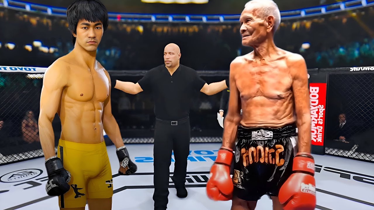 PS5 | Брюс Ли против старого чемпиона [EA Sport UFC 4]🥊