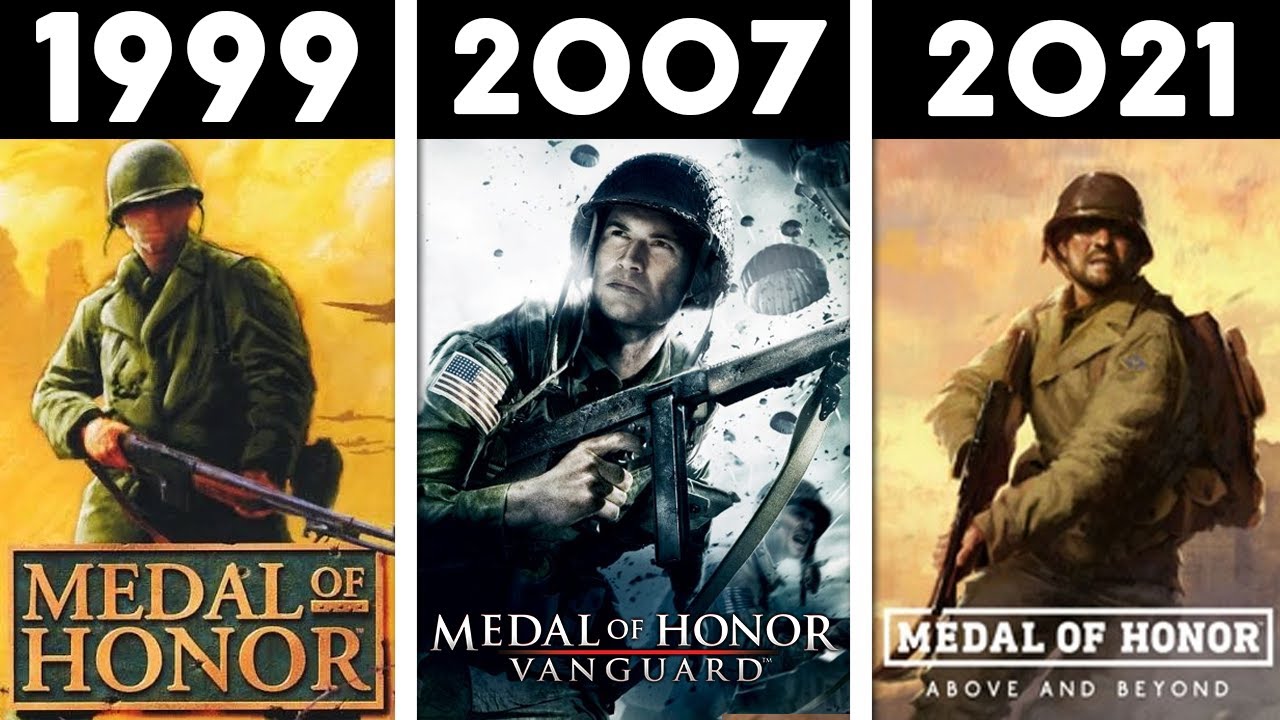 EVOLUÇÃO INCRÍVEL DO MEDAL OF HONOR